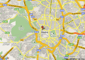 mapa Madrid